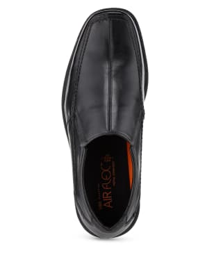 extra wide fit leather shoes with airflex ™