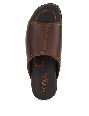 Airflex™ Leather Mule Sandals Image 2 of 4