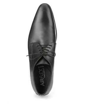 Airflex™ Leather Pointed Lace Up Shoes Image 2 of 5