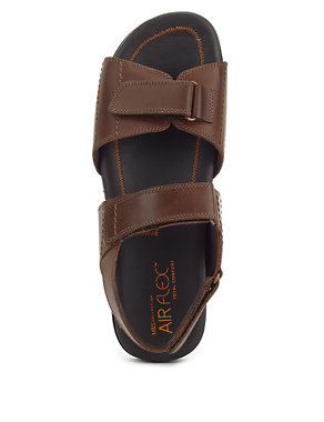Airflex™ Leather Riptape Sandals Image 2 of 4