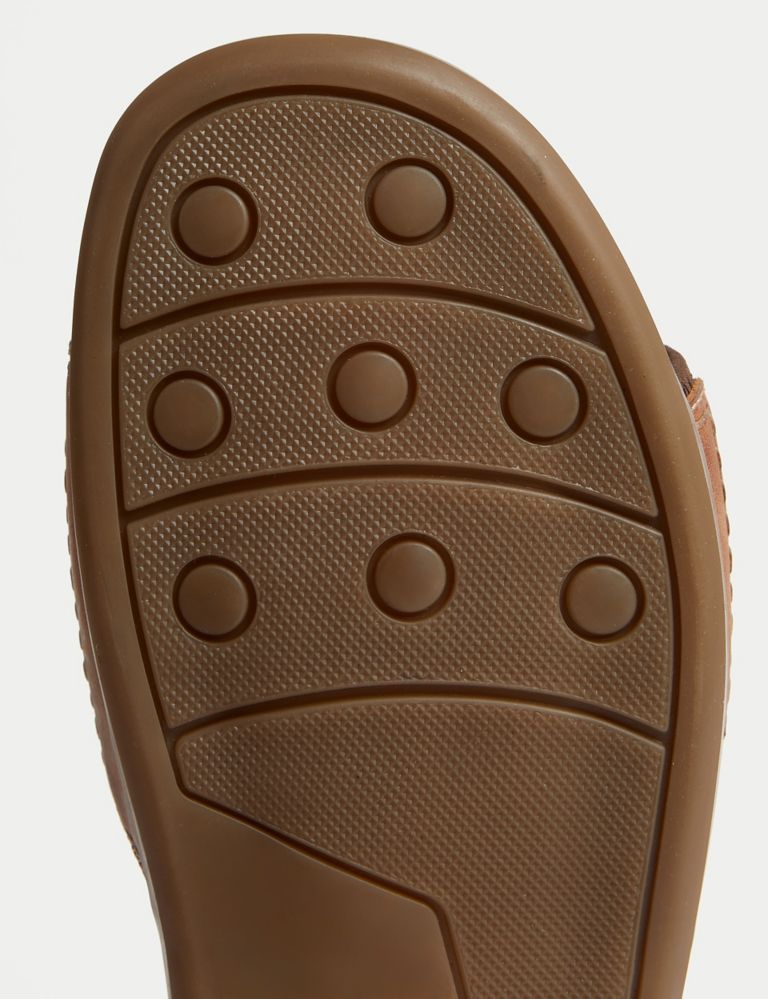 Airflex™ Leather Slip-On Sandals 4 of 4