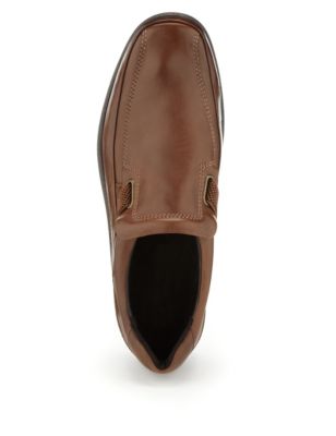 Airflex™ Leather Slip-On Shoes Image 2 of 4