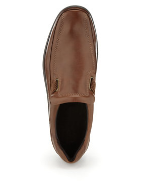 Airflex™ Leather Slip-On Shoes Image 2 of 4