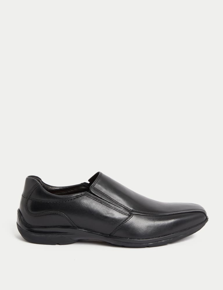 Smart leather shop trainers