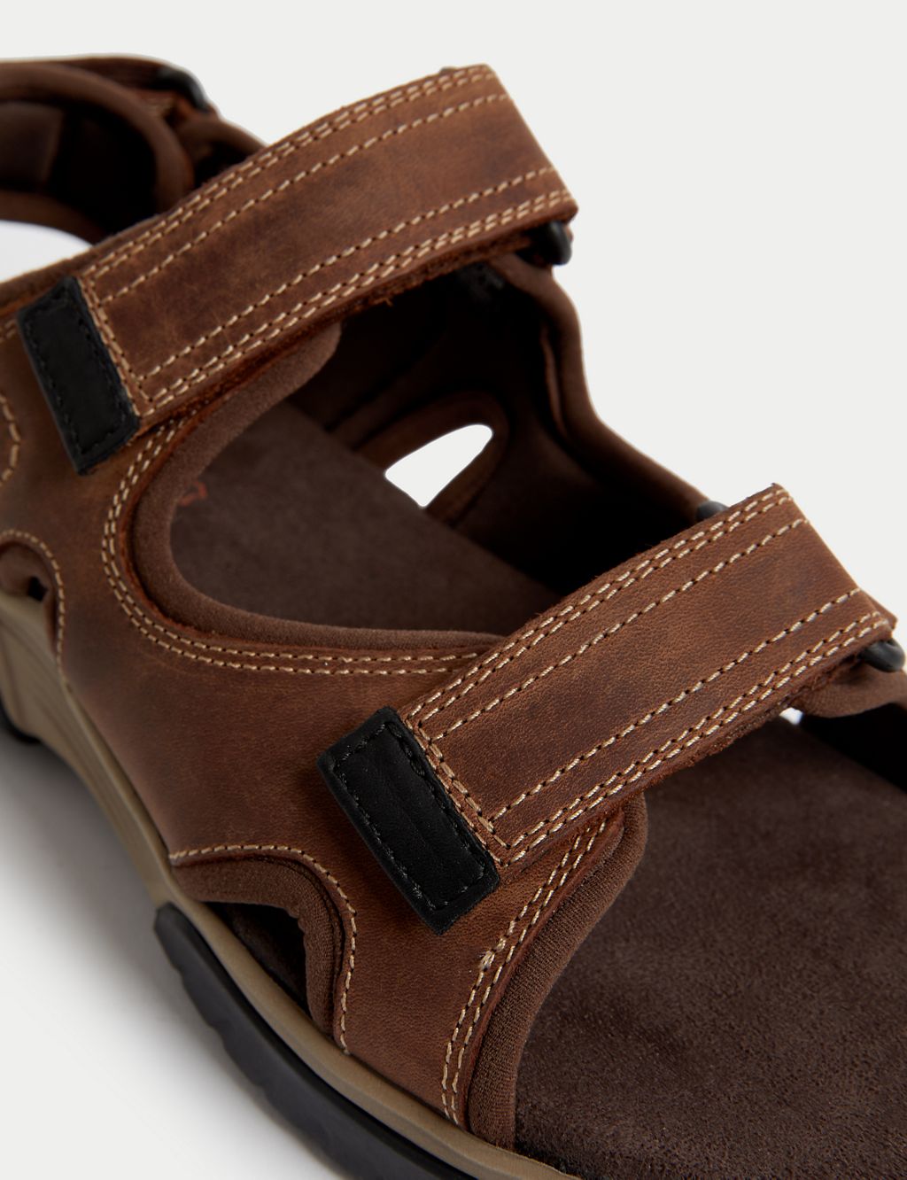 Airflex™ Nubuck Leather Riptape Sandals 2 of 4