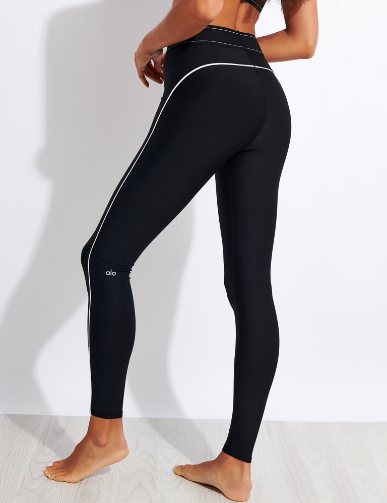 High waisted workout tights discount