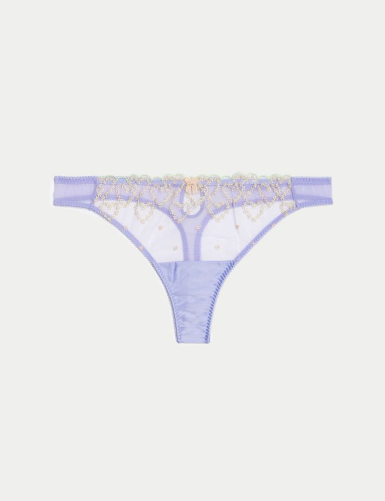 Aletta Embroidery Thong 2 of 6