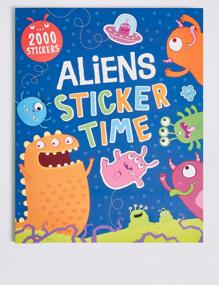 Aliens Sticker Time 1 of 3