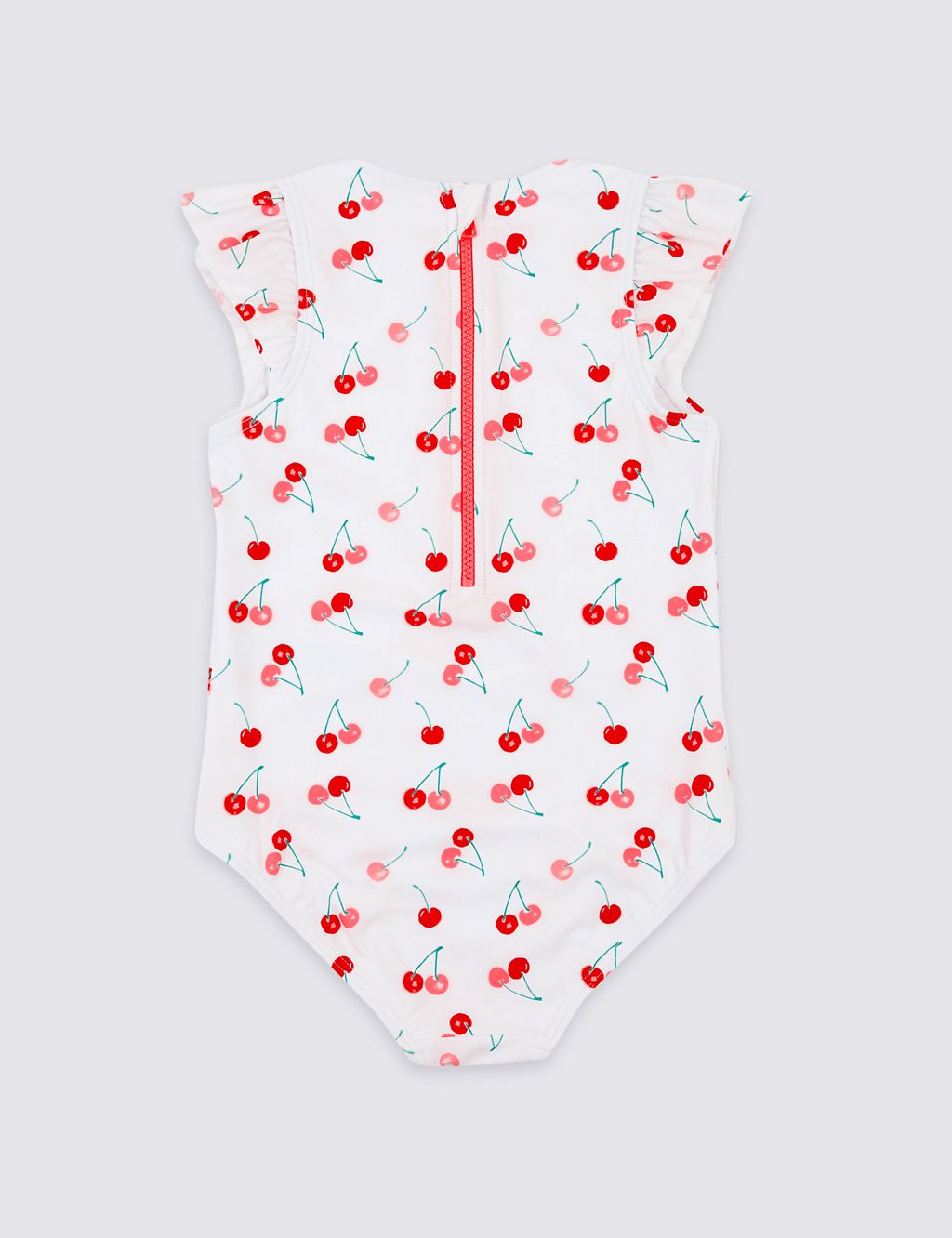 All Over Cheery Print Swimsuit (3-16 Years) 1 of 3