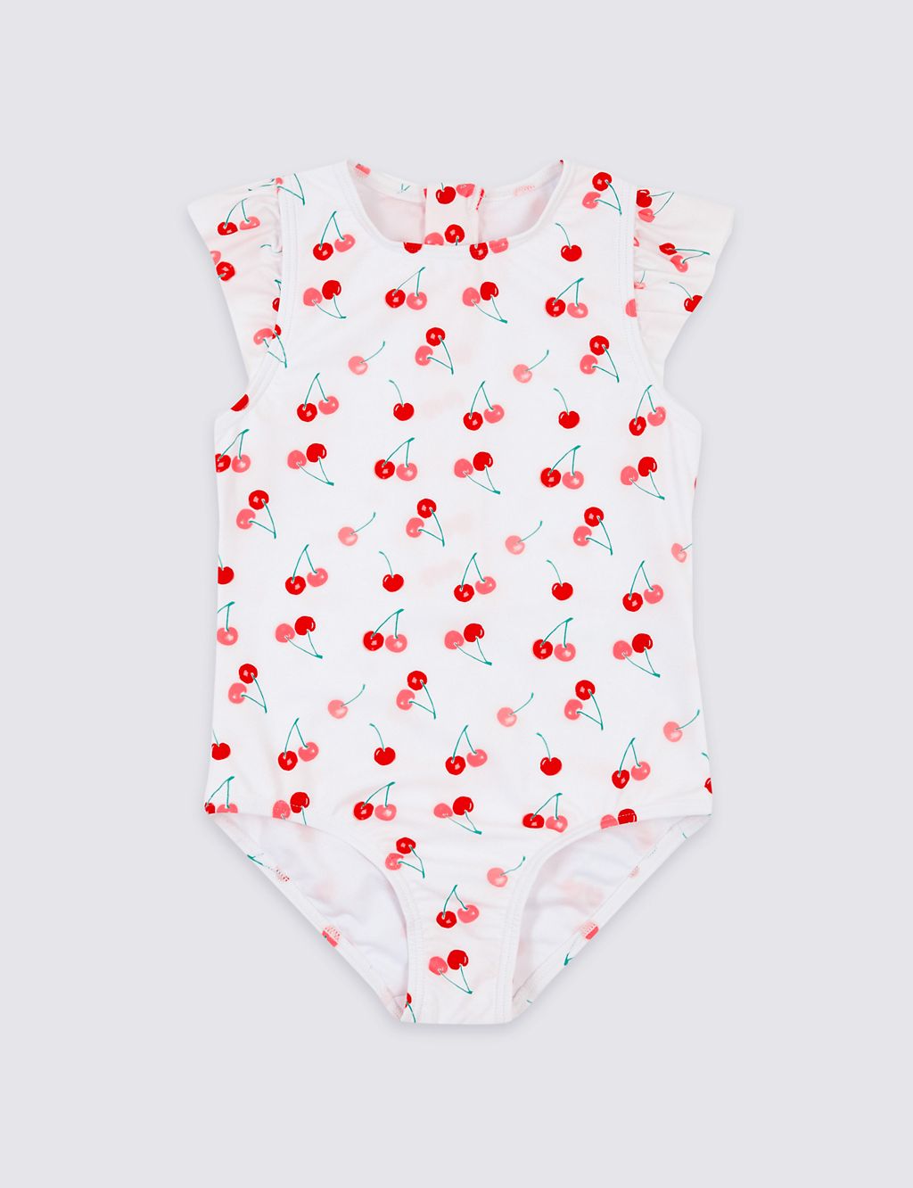 All Over Cheery Print Swimsuit (3-16 Years) 3 of 3