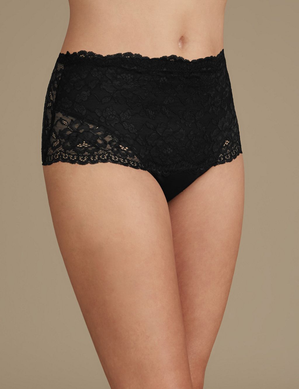All Over Lace Light Control Secret Slimming™ Thong 3 of 4