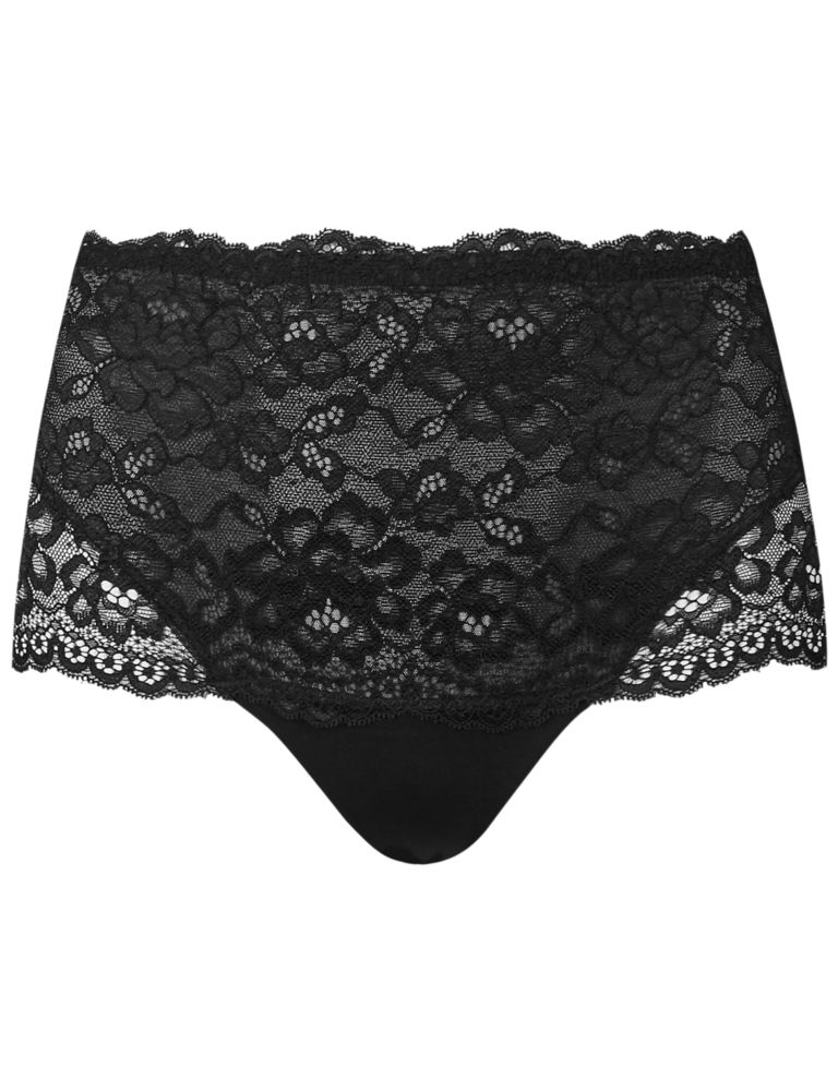 All Over Lace Light Control Secret Slimming™ Thong 4 of 4