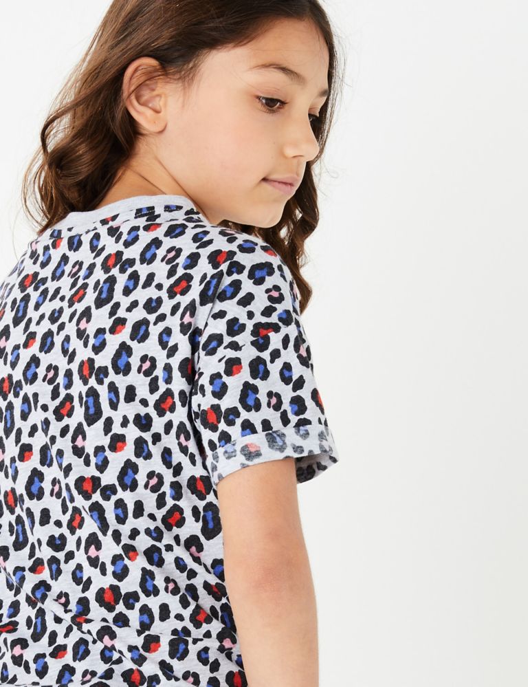 All Over Leopard Print T-Shirt (3-16 Years) 4 of 4