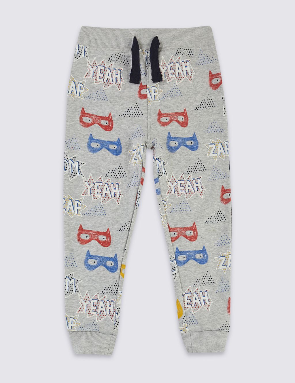 All Over Mask Print Joggers (3 Months - 7 Years) 1 of 4