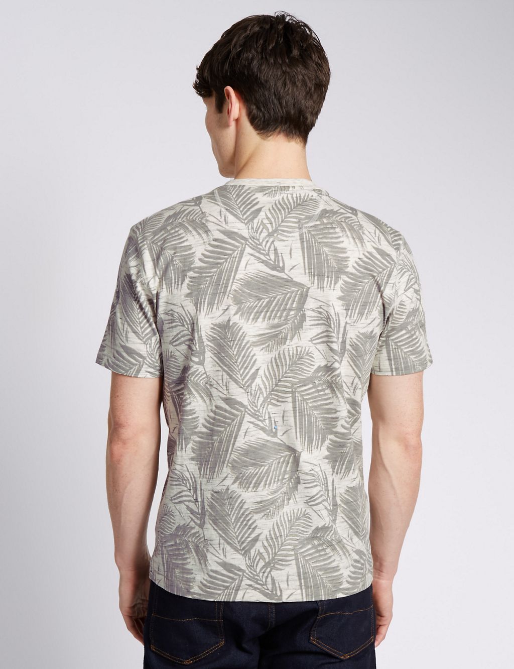 All Over Palm Leaf Graphic T-Shirt 2 of 3