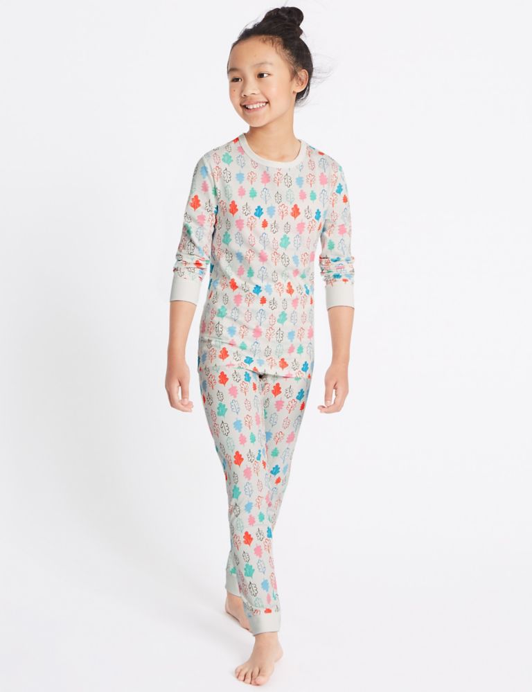 All Over Print Cotton Pyjamas with Stretch (1-16 Years) 1 of 6