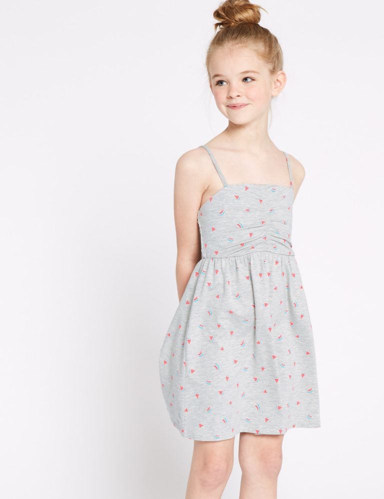 All Over Print Jersey Dress (3-16 Years) 1 of 3