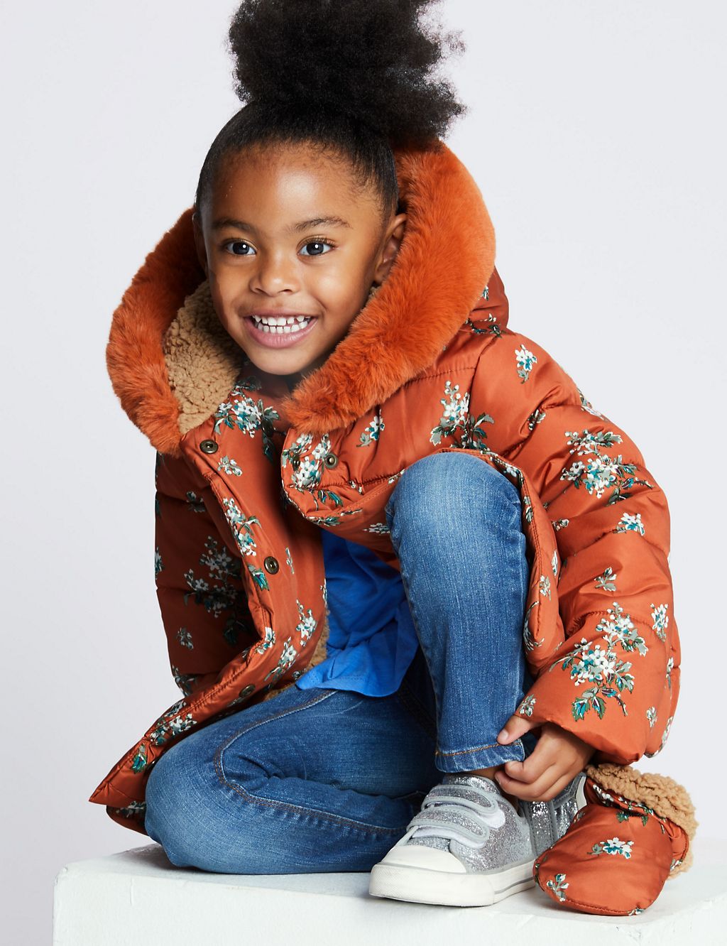 All Over Print Padded Coat (3 Months - 7 Years) 3 of 5