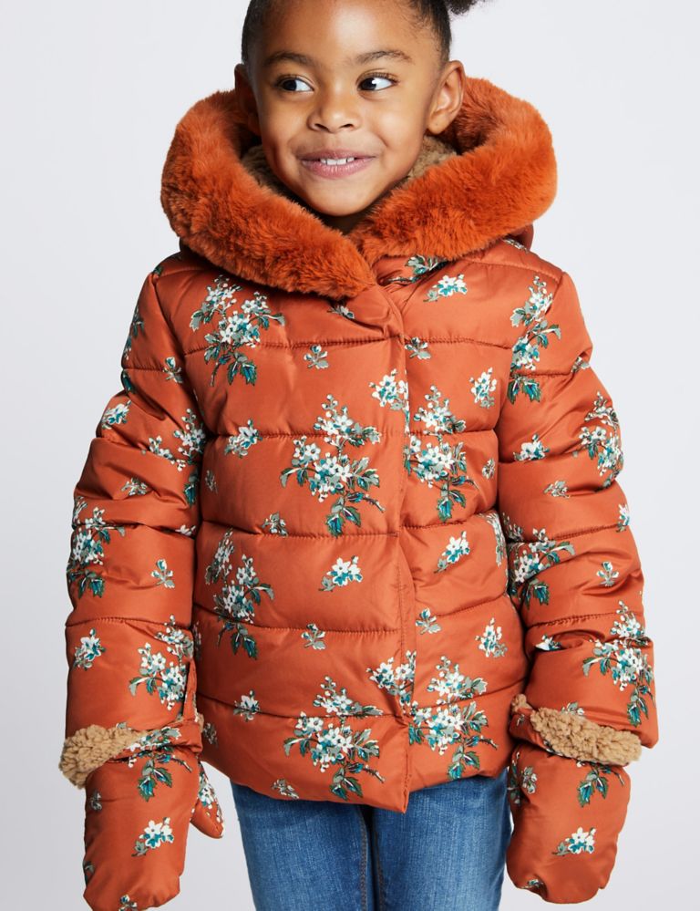 All Over Print Padded Coat (3 Months - 7 Years) 5 of 5