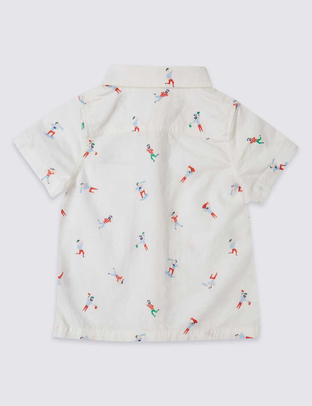 All Over Print Pure Cotton Woven Shirt 1 of 3