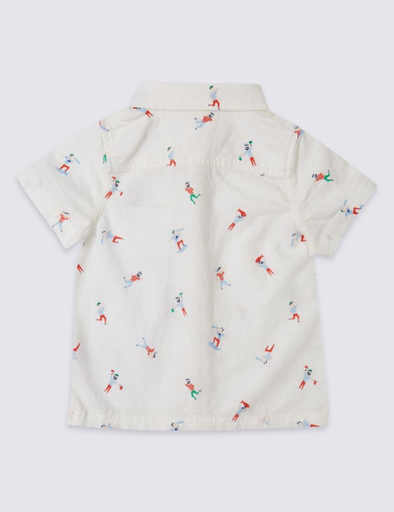 All Over Print Pure Cotton Woven Shirt 2 of 3
