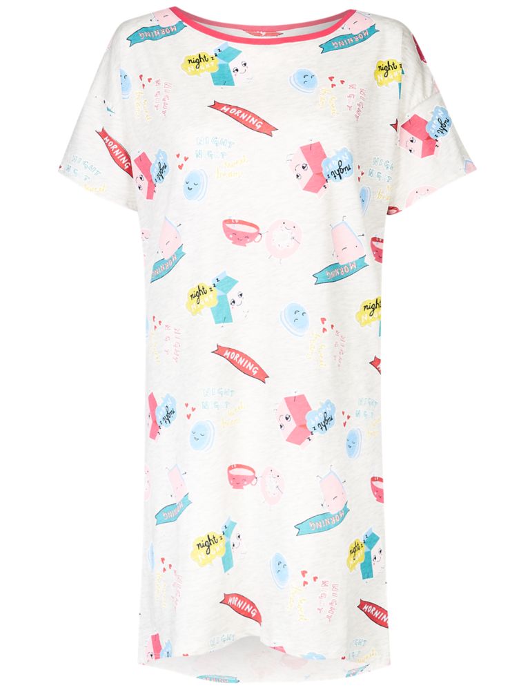 All Over Print Short Nightdress 4 of 5