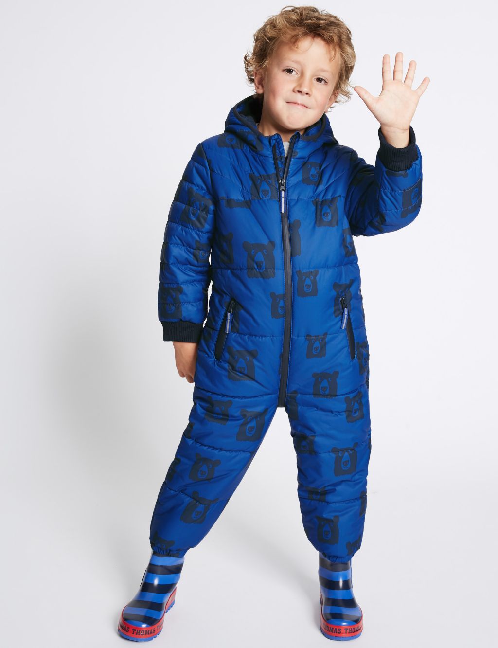 All Over Print Snowsuit with Stormwear™ (3 Months - 7 Years) 3 of 6