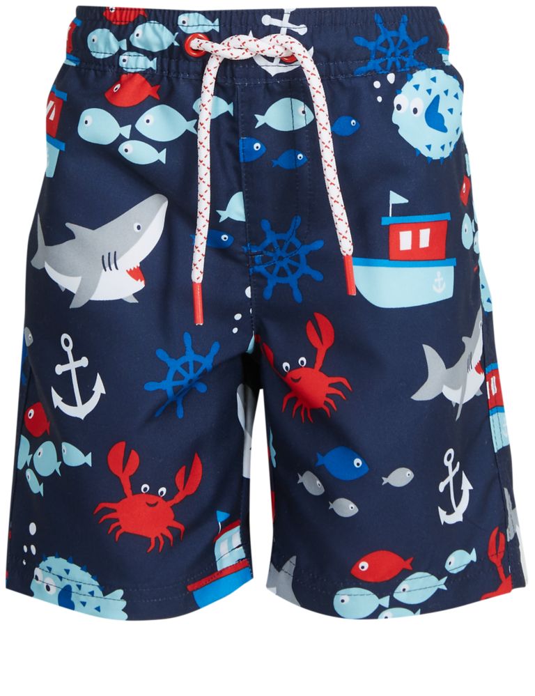 All Over Print Swim Shorts (3 Months - 7 Years) 3 of 4