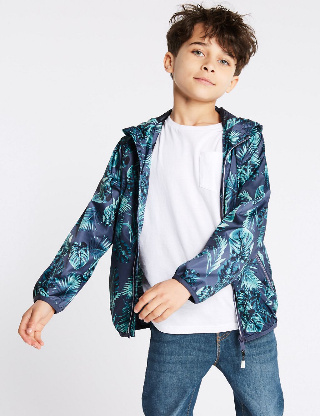 All Over Print Tropical Jacket (3-16 Years) 3 of 5