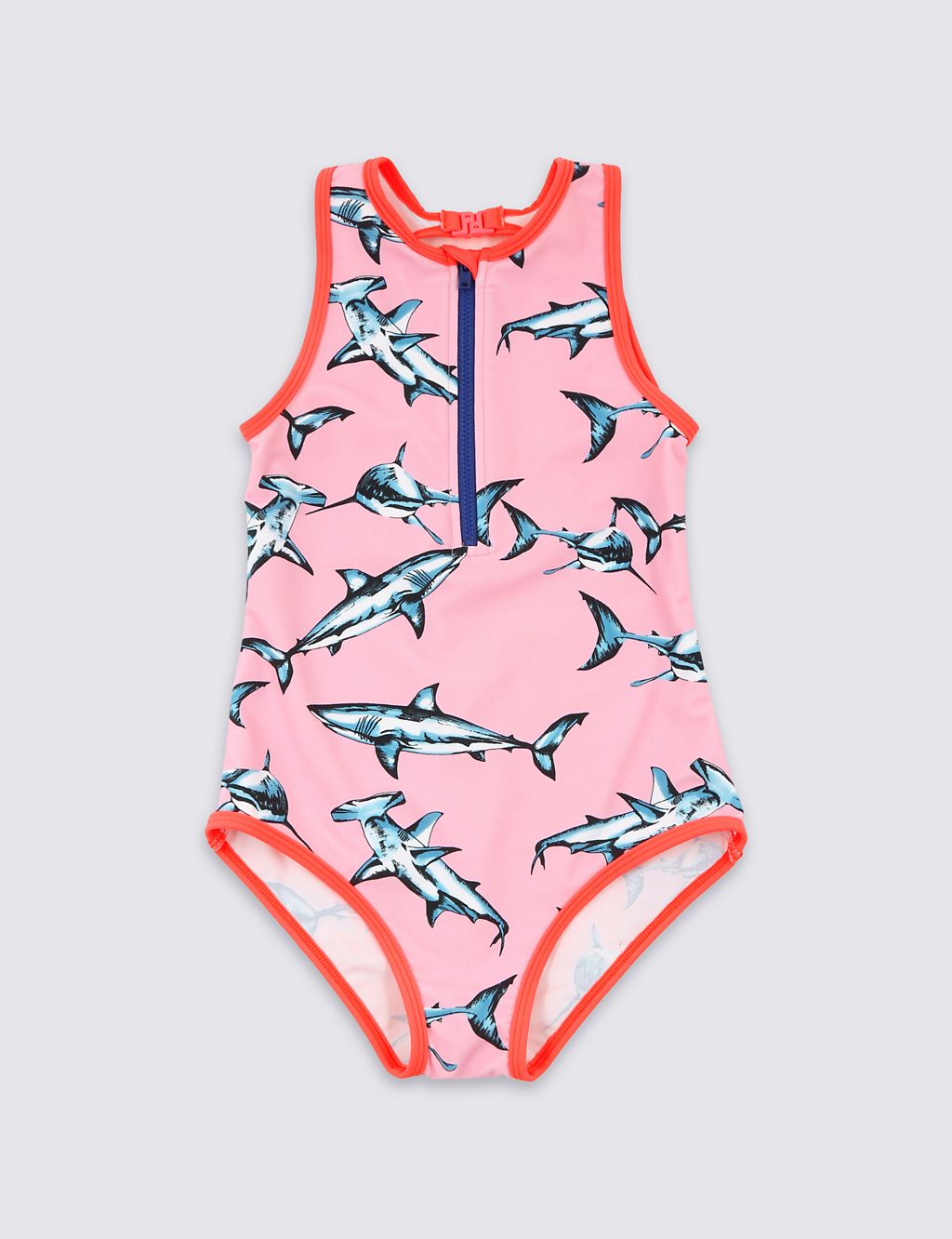 All Over Shark Print Swimsuit (3-16 Years) 3 of 3