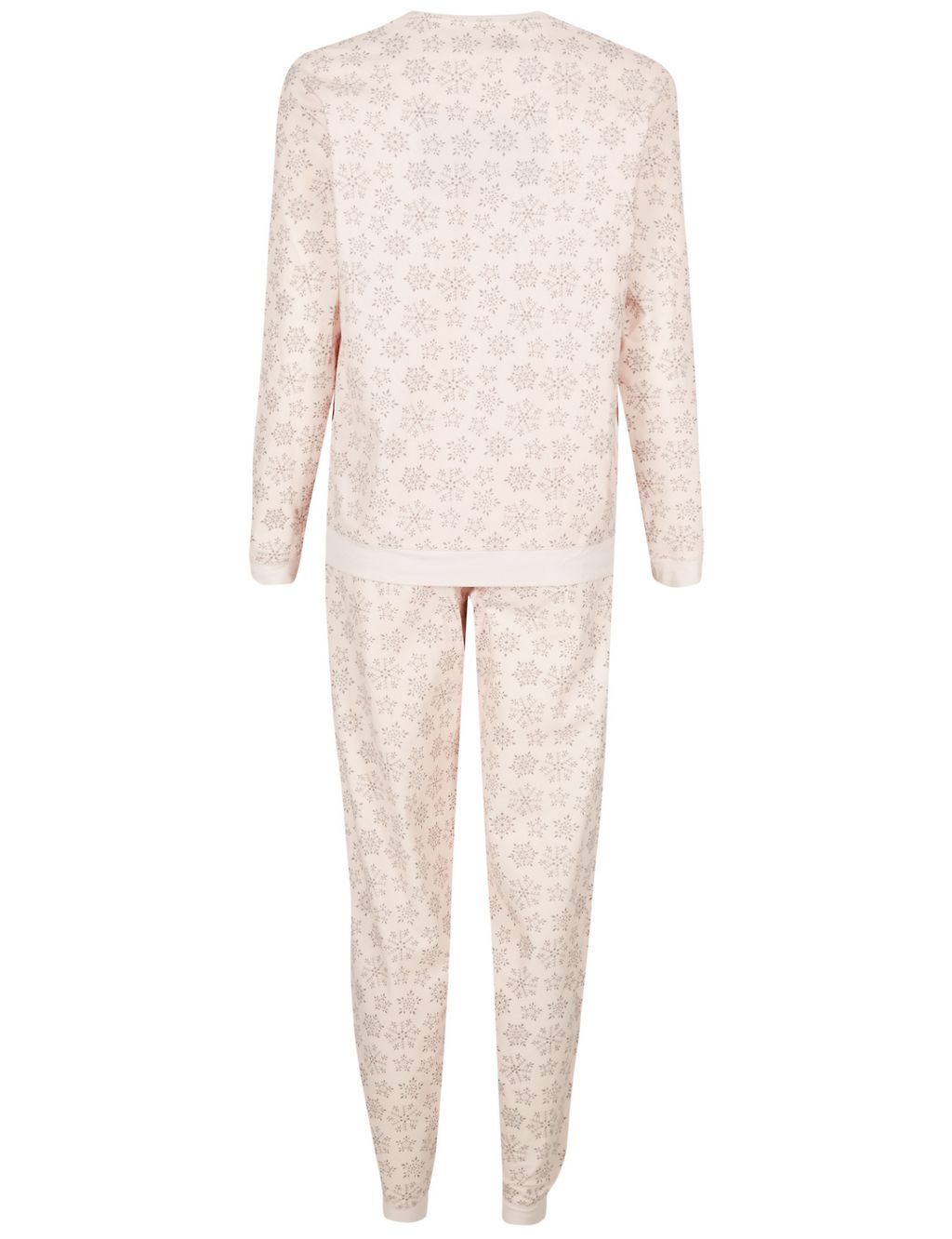All Over Snowflake Print Long Sleeve Pyjamas 5 of 7