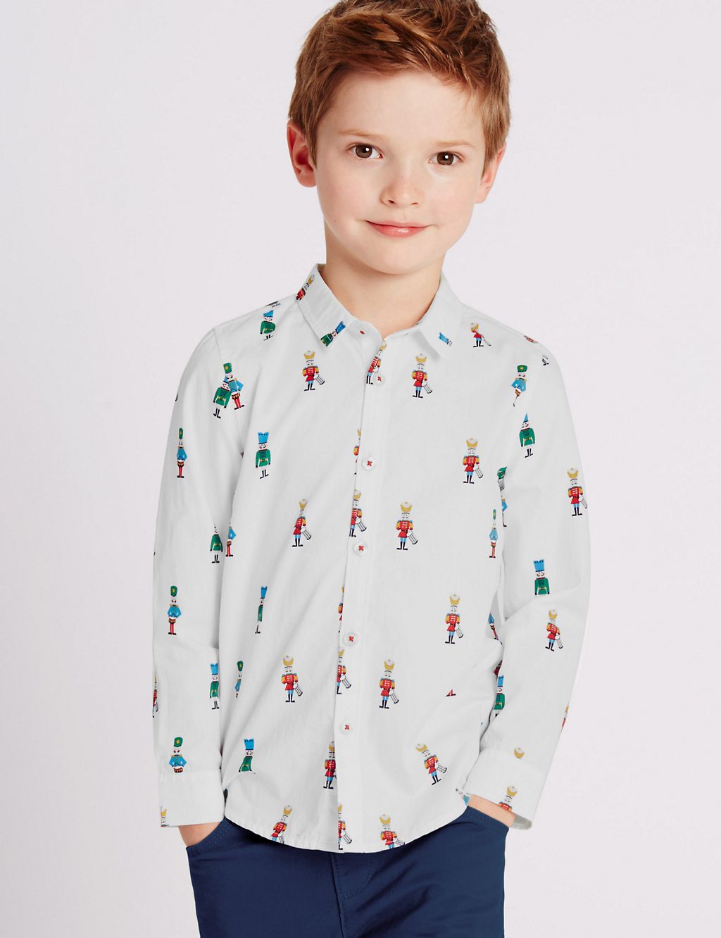 All Over Soldier Print Shirt (1-7 Years) 3 of 5