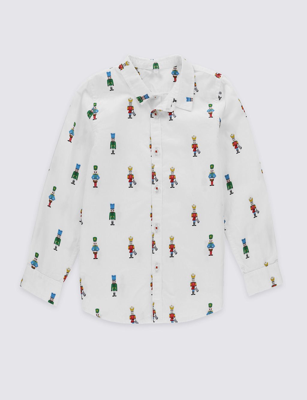 All Over Soldier Print Shirt (1-7 Years) 1 of 5