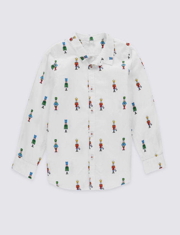 All Over Soldier Print Shirt (1-7 Years) 2 of 5