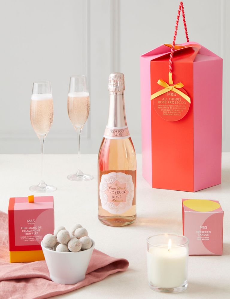 All Things Pink Prosecco Gift Box 1 of 3