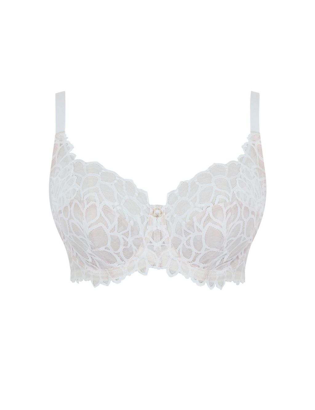 Allure Lace Wired Full Cup Bra D-J 1 of 4