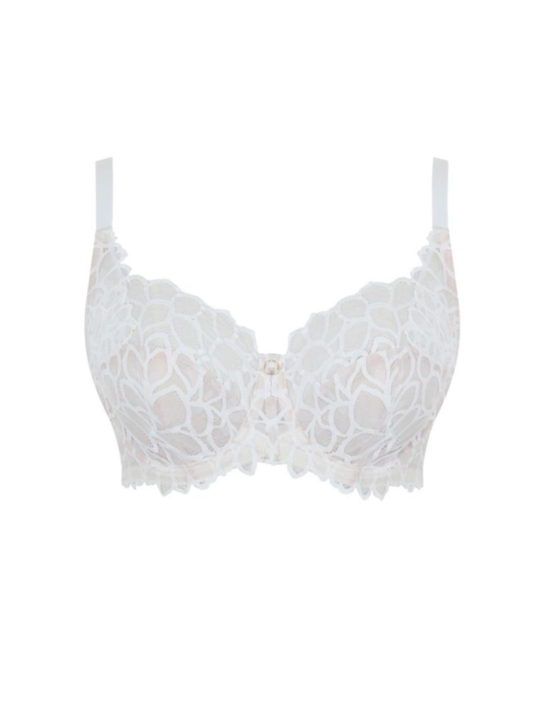 Allure Lace Wired Full Cup Bra D-J 3 of 4