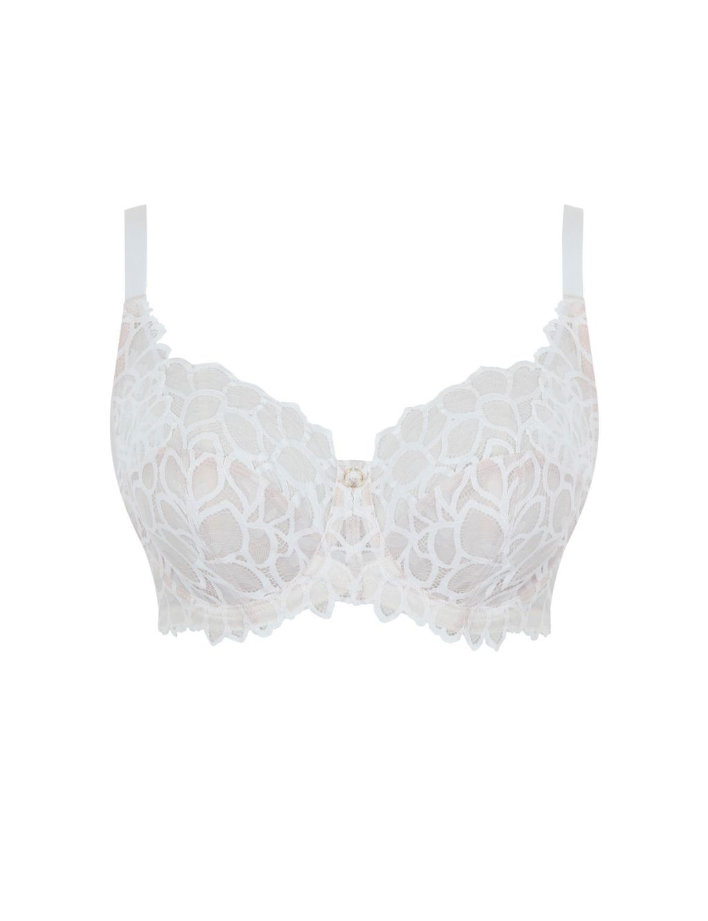 Allure Lace Wired Full Cup Bra D-J 1 of 4