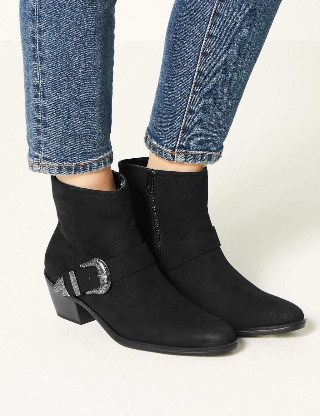 Almond Toe Ankle Boots 3 of 5