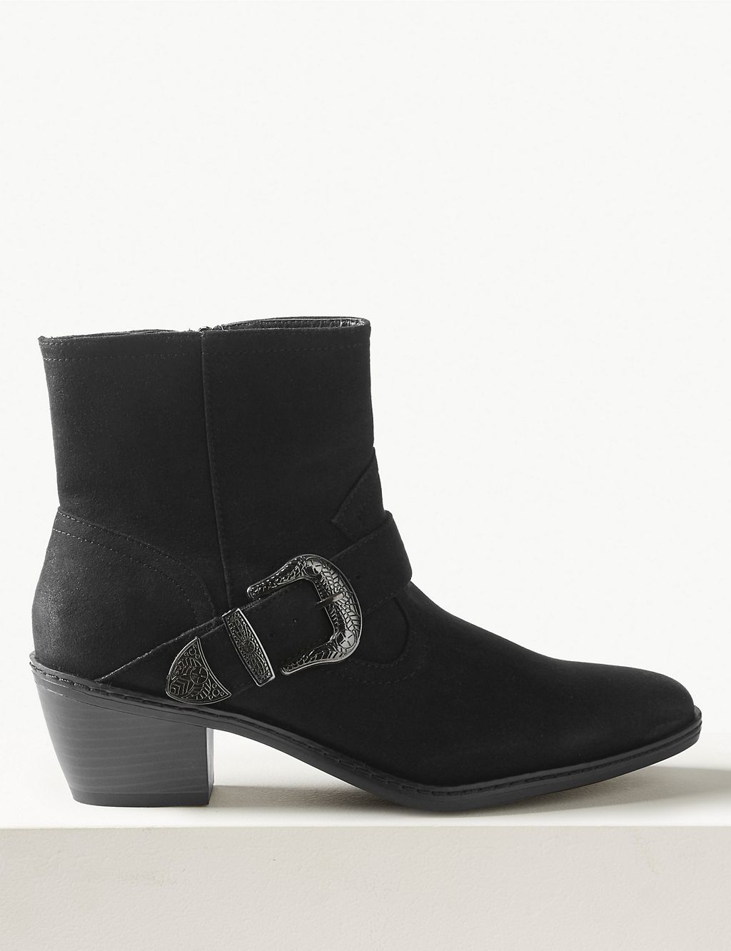 Almond Toe Ankle Boots 1 of 5