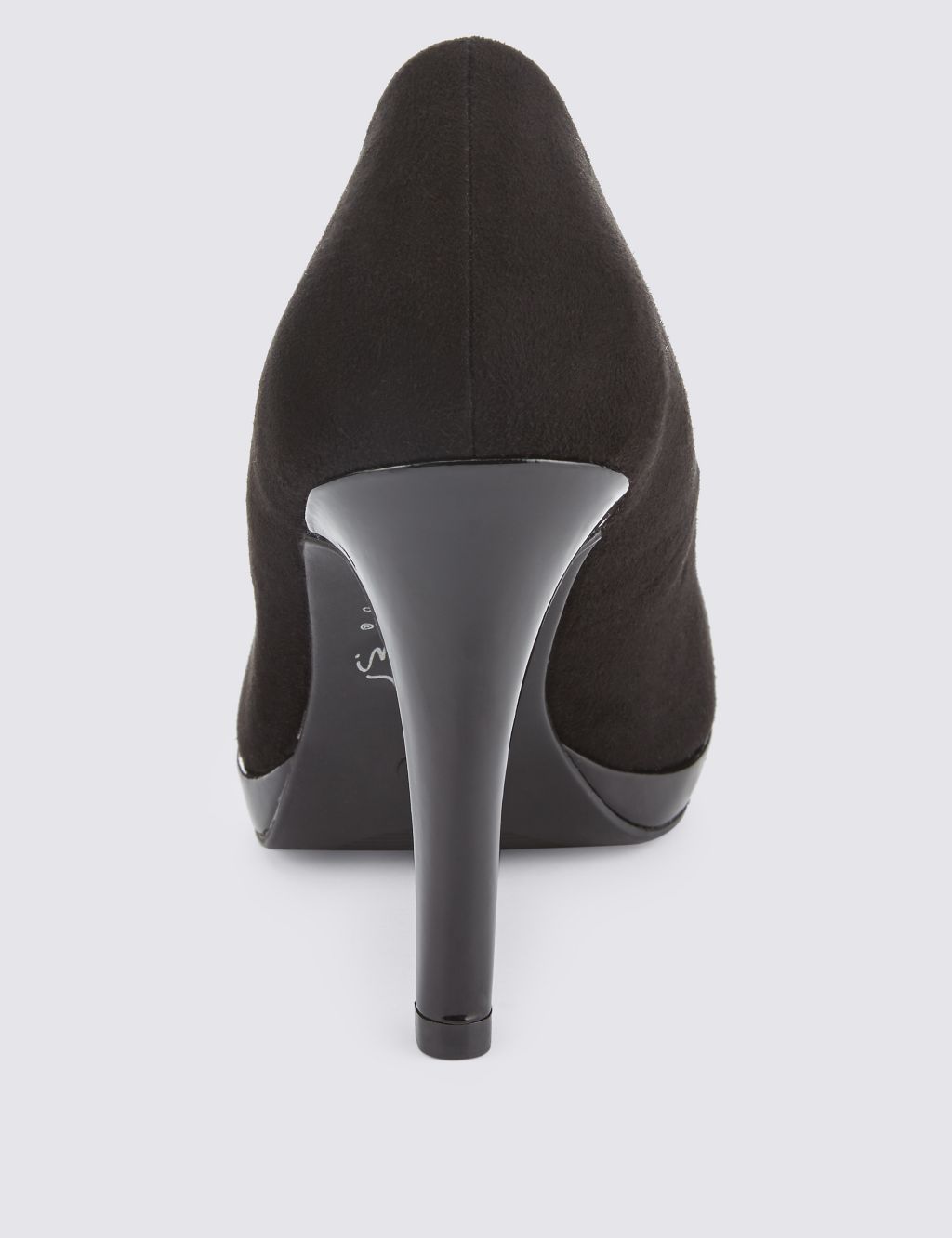 Almond Toe Platform Court Shoes with Insolia® 1 of 4