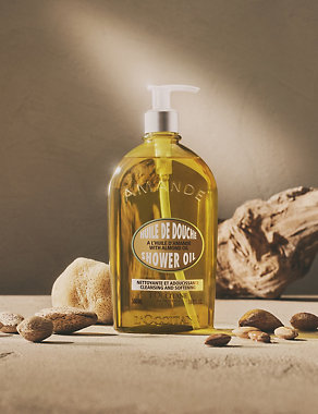 Almond shower oil 500ml Image 2 of 4