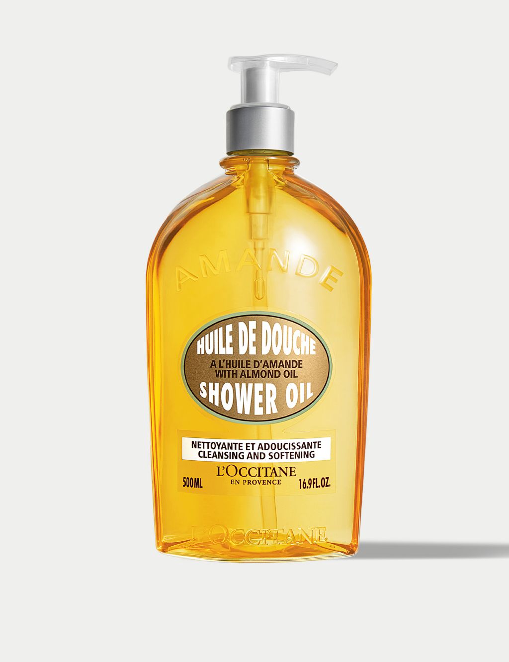 Almond shower oil 500ml 3 of 4