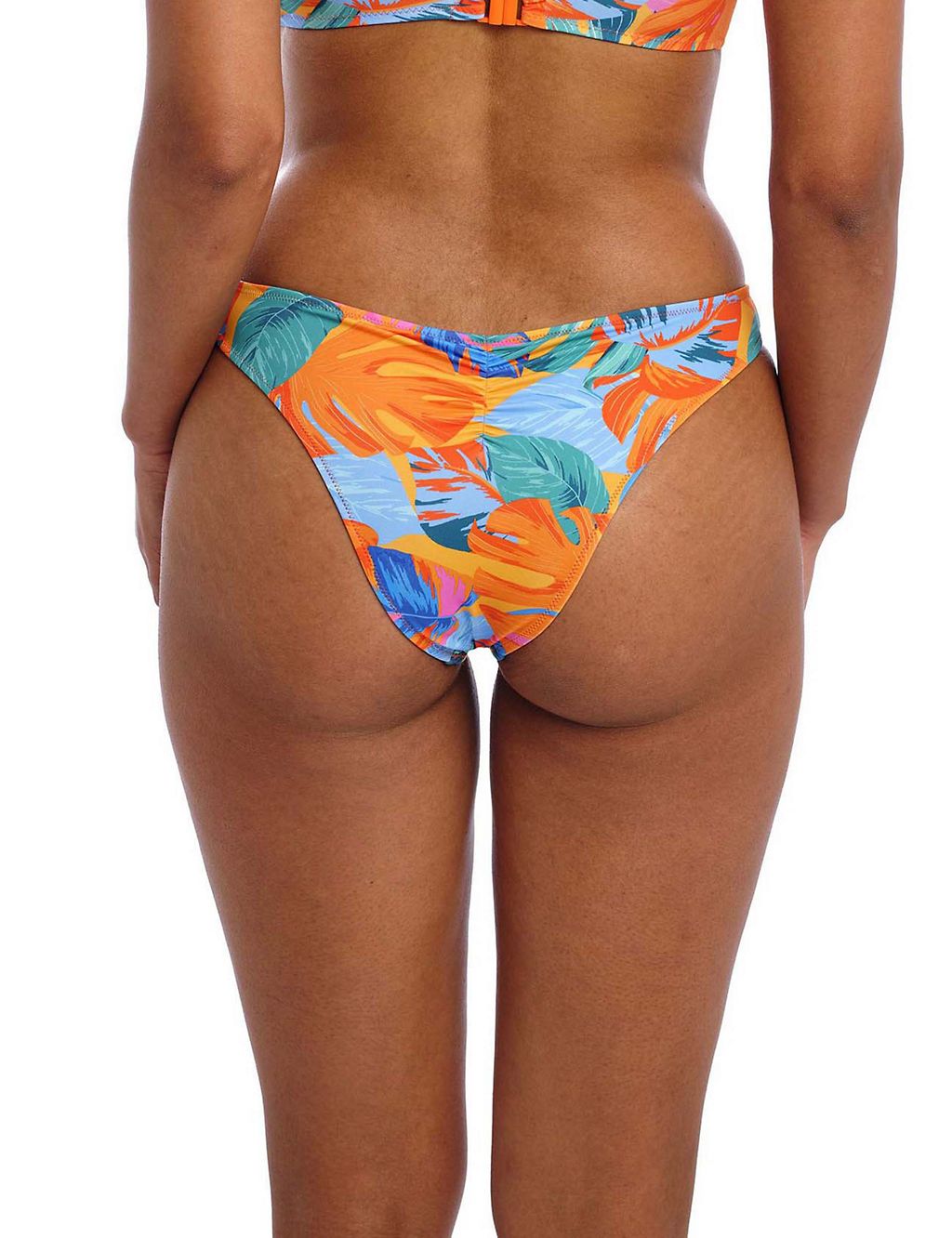 Aloha Coast Printed Brazilian Bikini Bottoms 2 of 4