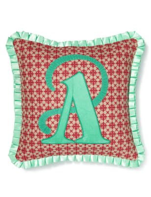 Alphabet A Cushion M&S
