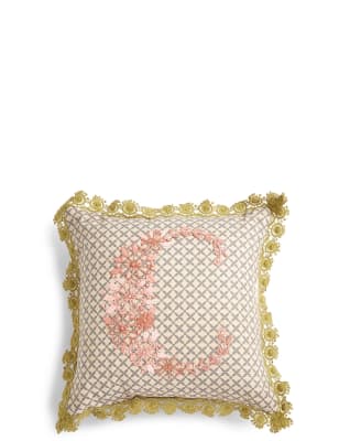 Alphabet C Cushion M&S