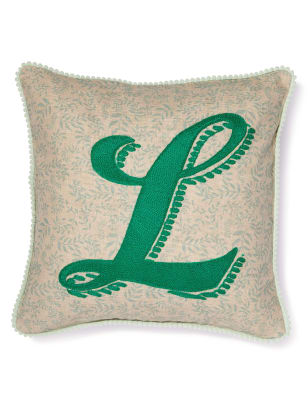 Alphabet Cushion L M&S