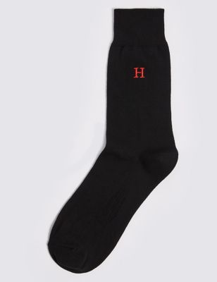 Alphabet H Freshfeet™ Socks Image 1 of 1