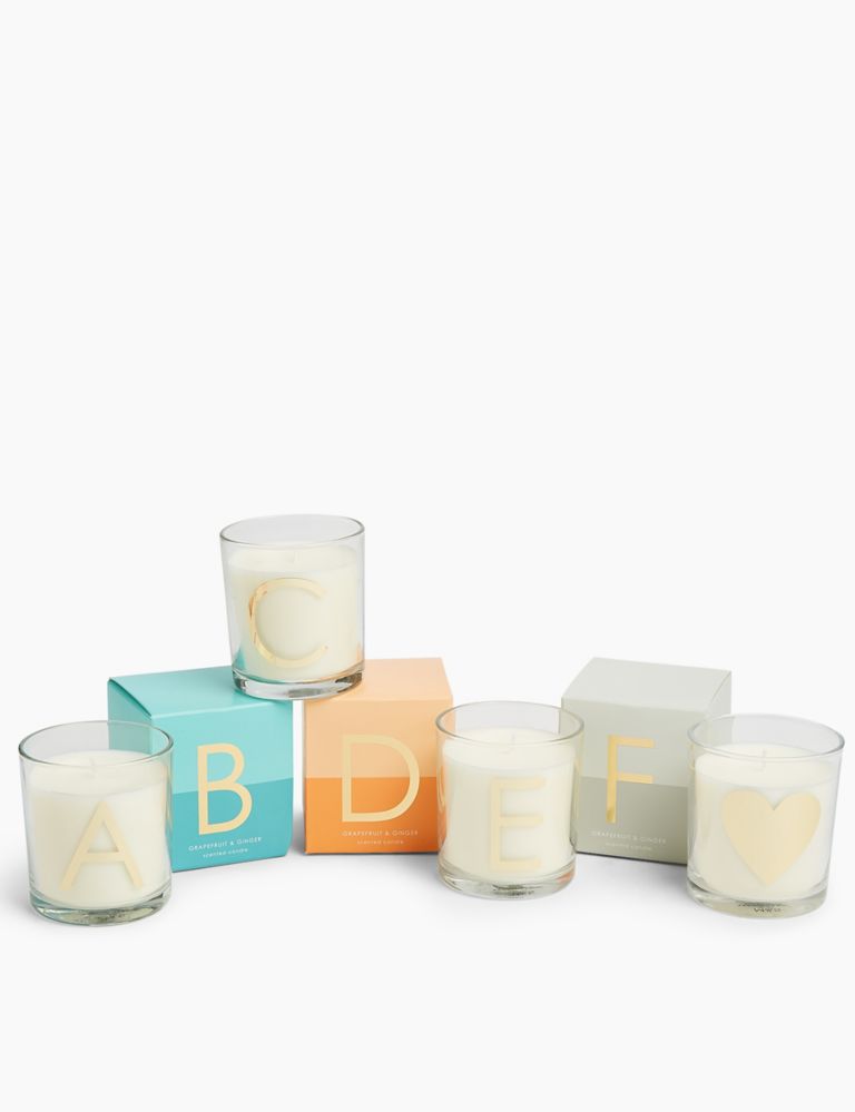 Alphabet Heart Scented Candle 6 of 6