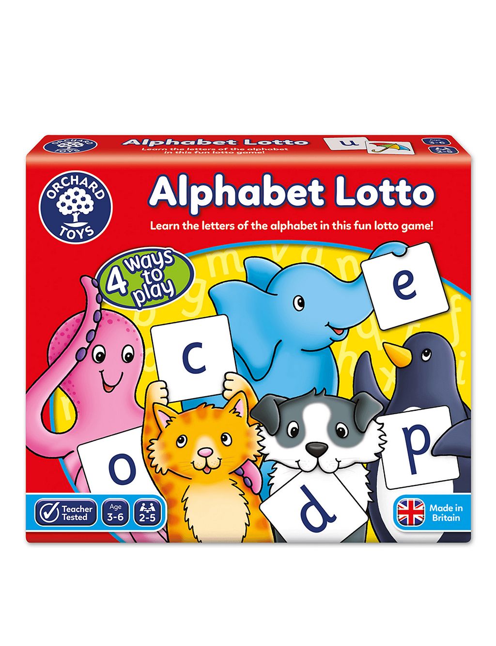 Alphabet Lotto Game (3+ Yrs) 1 of 4